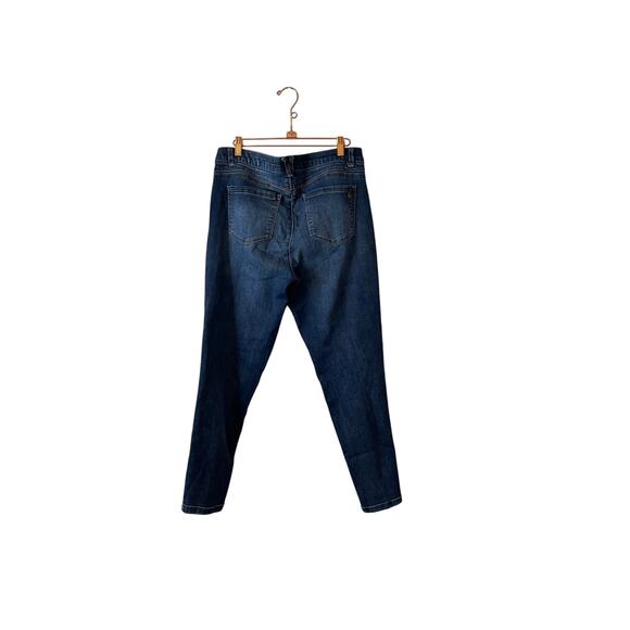 Democracy “ab”solution high rise skinny jeans size 12 dark wash - Picture 5 of 9